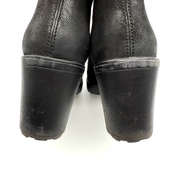 Vagabond Grace Nubuck Double Zipper Ankle Boot Black EU 38 US 7 - Picture 7 of 16